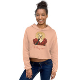 The Library Is Open (Rupaul) Crop Hoodie